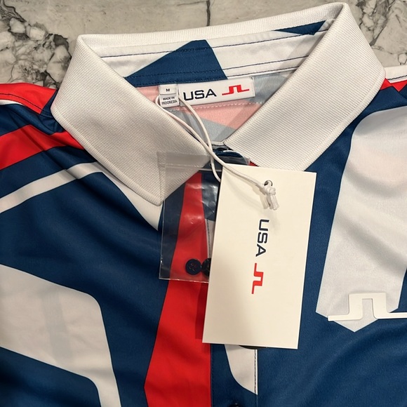 NWT! J.Lindeberg Women's Felicite Print Polo! - Picture 3 of 3